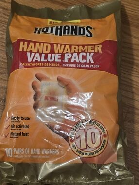 Orange Hand Warmer Value Pack - 10 Pairs